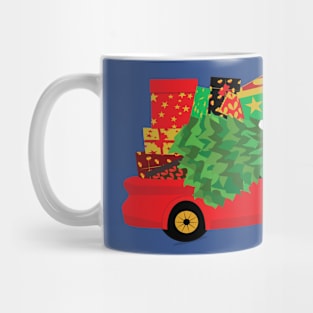 Merry Christmas-Santa´s car Mug
